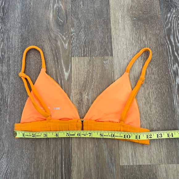 Frankie's Bikinis x Naomi Osaka Claire Triangle Terry Bikini Top Size M - Picture 10 of 10